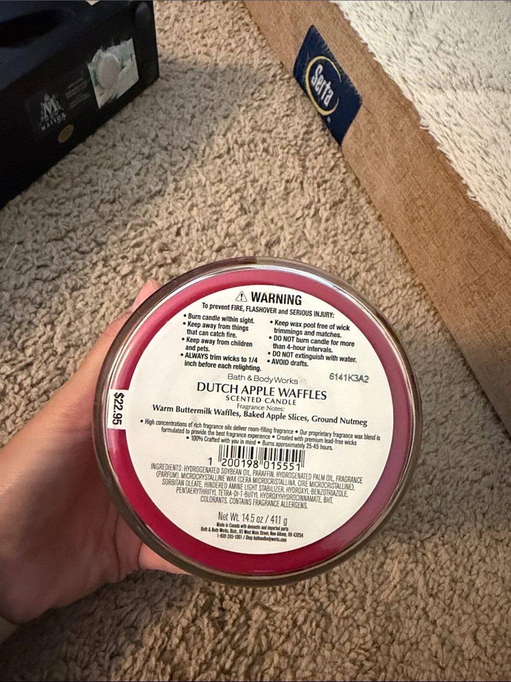 Bath & Body Works fragrant soy